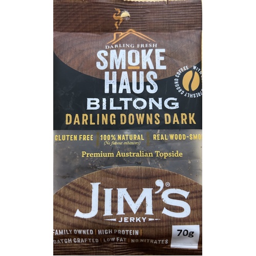 70g Dark Darling Fresh Biltong